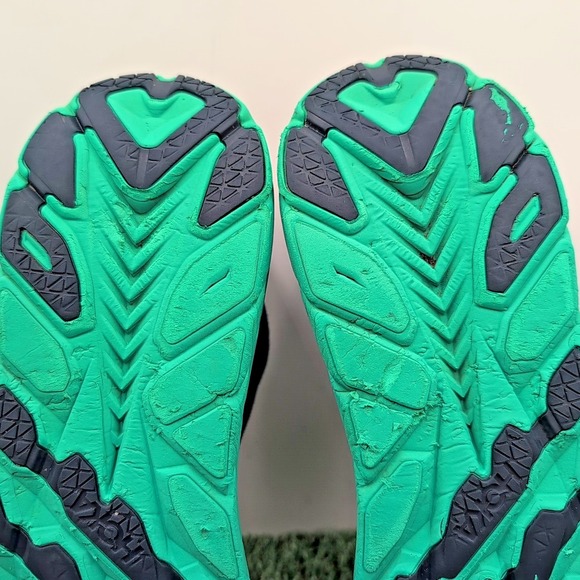 Hoka One One Clifton 8 Shoes Women's 8 B Medium Navy Teal Daily Running Sneakers - Picture 9 of 10